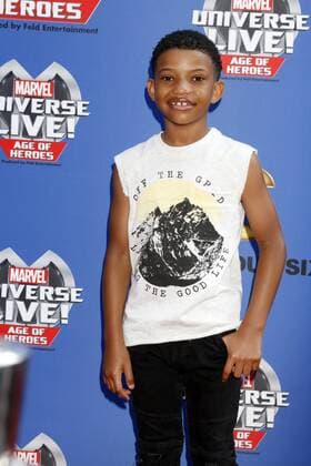 LOS ANGELES - JUL 8: Lonnie Chavis at the Marvel Universe Live Red Carpet at the Staples Center on July 8, 2017 in Los Angeles, CA  Copyright: xKathyxHutchinsx xIPAx xHutchinsxPhotox