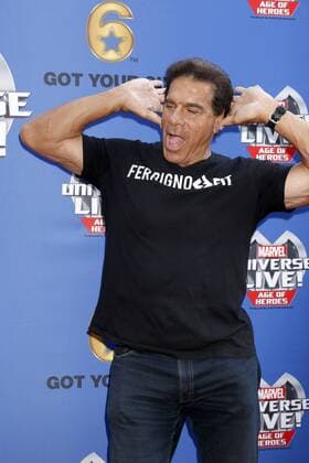 July 8, 2017 - Los Angeles, CA, USA - LOS ANGELES - JUL 8: Lou Ferrigno at the Marvel Universe Live Red Carpet at the Staples Center on July 8, 2017 in Los Angeles, CA Los Angeles USA - ZUMAb170 20170708_zap_b170_007 Copyright: xKayxBlakex