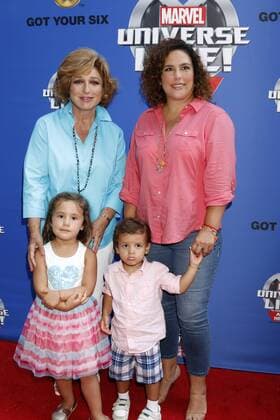 July 8, 2017 - Los Angeles, CA, USA - LOS ANGELES - JUL 8: Angelica Maria, Angelica Vale, Children at the Marvel Universe Live Red Carpet at the Staples Center on July 8, 2017 in Los Angeles, CA Los Angeles USA - ZUMAb170 20170708_zap_b170_041 Copyright: xKayxBlakex
