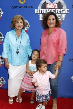 July 8, 2017 - Los Angeles, CA, USA - LOS ANGELES - JUL 8: Angelica Maria, Angelica Vale, Children at the Marvel Universe Live Red Carpet at the Staples Center on July 8, 2017 in Los Angeles, CA Los Angeles USA - ZUMAb170 20170708_zap_b170_042 Copyright: xKayxBlakex