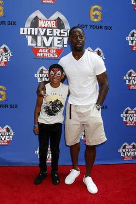 July 8, 2017 - Los Angeles, CA, USA - LOS ANGELES - JUL 8: Lonnie Chavis, Sterling K Brown at the Marvel Universe Live Red Carpet at the Staples Center on July 8, 2017 in Los Angeles, CA Los Angeles USA - ZUMAb170 20170708_zap_b170_053 Copyright: xKayxBlakex