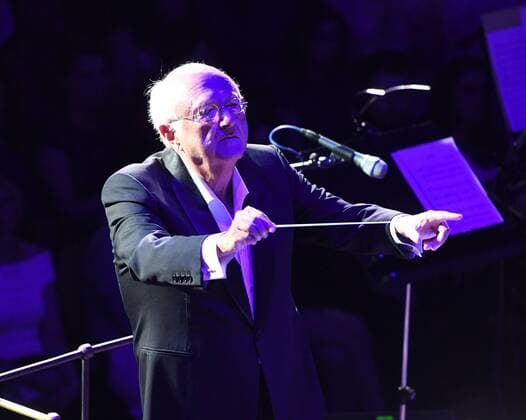 Czech National Symphony Orchestra under the baton of Vladimir Cosma perform within the 13th Prague Proms music festival in Prague, Czech Republic, on July 10, 2017. (CTKxPhoto KaterinaxSulova) CTKPhotoP201707100820801  SUK_6452