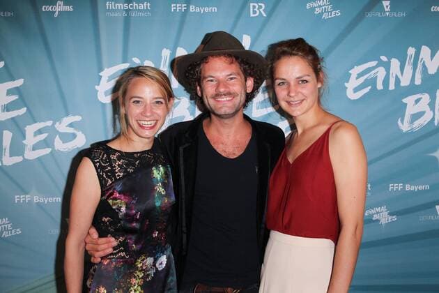 Jette Merle Boehrnsen, Maxi Schafroth, Luise Heyer, Filmpremiere EINMAL BITTE ALLES im Kino am Sendlinger Tor in Muenchen am 10.07.2017
