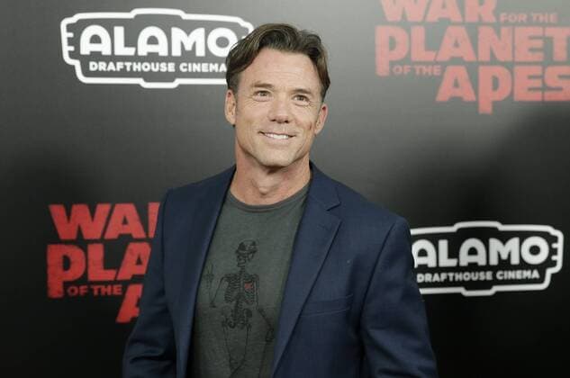 Terry Notary arrives on the red carpet at War for the Planet Of The Apes premiere at SVA Theater on July 10, 2017 in New York City.  NYP20170710199 JOHNxANGELILLO