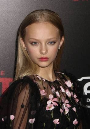 July 10, 2017 - New York, New York, U.S. - Actress AMIAH MILLER attends the New York premiere of War for the Planet of the Apes held at SVA Theatre, New York U.S. - ZUMAk03_ 20170710_zaf_k03_021 Copyright: xNancyxKaszermanx