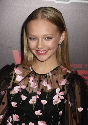 July 10, 2017 - New York, New York, U.S. - Actress AMIAH MILLER attends the New York premiere of War for the Planet of the Apes held at SVA Theatre, New York U.S. - ZUMAk03_ 20170710_zaf_k03_026 Copyright: xNancyxKaszermanx