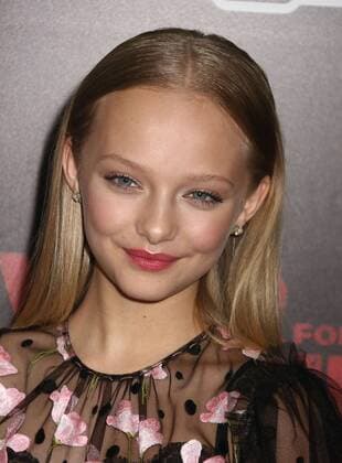 July 10, 2017 - New York, New York, U.S. - Actress AMIAH MILLER attends the New York premiere of War for the Planet of the Apes held at SVA Theatre, New York U.S. - ZUMAk03_ 20170710_zaf_k03_034 Copyright: xNancyxKaszermanx