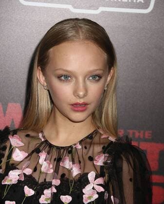 July 10, 2017 - New York, New York, U.S. - Actress AMIAH MILLER attends the New York premiere of War for the Planet of the Apes held at SVA Theatre, New York U.S. - ZUMAk03_ 20170710_zaf_k03_035 Copyright: xNancyxKaszermanx