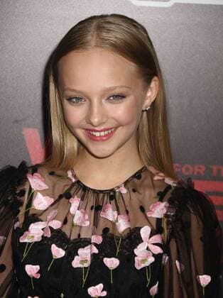 July 10, 2017 - New York, New York, U.S. - Actress AMIAH MILLER attends the New York premiere of War for the Planet of the Apes held at SVA Theatre, New York U.S. - ZUMAk03_ 20170710_zaf_k03_037 Copyright: xNancyxKaszermanx