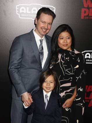 July 10, 2017 - New York, New York, U.S. - Director MATT REEVES and his family attend the New York premiere of War for the Planet of the Apes held at SVA Theatre, New York U.S. - ZUMAk03_ 20170710_zaf_k03_079 Copyright: xNancyxKaszermanx