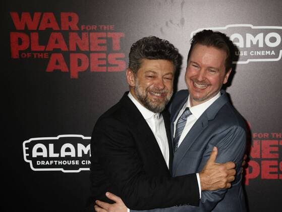 July 10, 2017 - New York, New York, U.S. - Actor ANDY SERKIS and director MATT REEVES attend the New York premiere of War for the Planet of the Apes held at SVA Theatre, New York U.S. - ZUMAk03_ 20170710_zaf_k03_108 Copyright: xNancyxKaszermanx