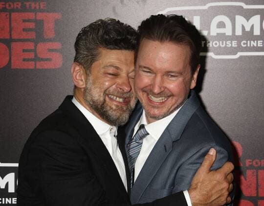 July 10, 2017 - New York, New York, U.S. - Actor ANDY SERKIS and director MATT REEVES attend the New York premiere of War for the Planet of the Apes held at SVA Theatre, New York U.S. - ZUMAk03_ 20170710_zaf_k03_128 Copyright: xNancyxKaszermanx