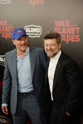 The War for the Planet of the Apes film premiere on July 10, 2017 in New York City. Andy Serkis;Woody Harrelson New York United States  532140