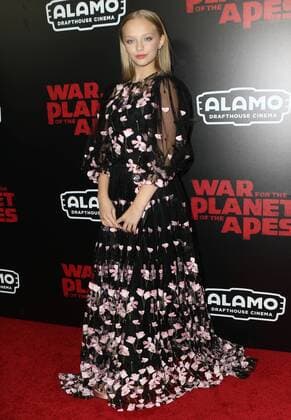 War for the Planet of the Apes film premiere on July 10, 2017 in New York City. Amiah Miller New York United States  532271