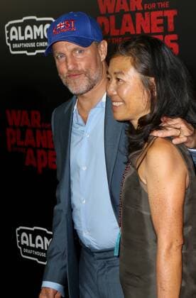 War for the Planet of the Apes film premiere on July 10, 2017 in New York City. Woody Harrelson;Laura Louie (Woody Harrelson s wife) New York United States  532271