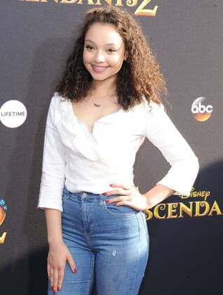 July 11, 2017 - Hollywood, California, U.S. - Kayla Maisonet attends The Los Angeles Premiere of Descendants 2 held at the Arclight Cinerama Dome in Hollywood, California on July11, 2017. 2017 Hollywood U.S. - ZUMAl86_ 20170711_zaf_l86_007 Copyright: xDavexLongendykex