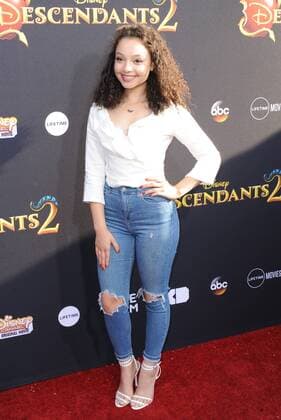 July 11, 2017 - Hollywood, California, U.S. - Kayla Maisonet attends The Los Angeles Premiere of Descendants 2 held at the Arclight Cinerama Dome in Hollywood, California on July11, 2017. 2017 Hollywood U.S. - ZUMAl86_ 20170711_zaf_l86_006 Copyright: xDavexLongendykex