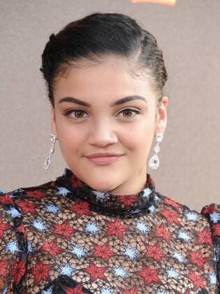 July 11, 2017 - Hollywood, California, U.S. - Laurie Hernandez attends The Los Angeles Premiere of Descendants 2 held at the Arclight Cinerama Dome in Hollywood, California on July11, 2017. 2017 Hollywood U.S. - ZUMAl86_ 20170711_zaf_l86_032 Copyright: xDavexLongendykex