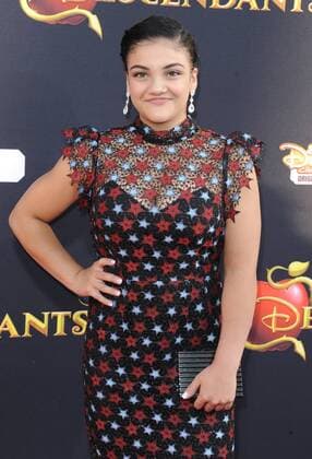 July 11, 2017 - Hollywood, California, U.S. - Laurie Hernandez attends The Los Angeles Premiere of Descendants 2 held at the Arclight Cinerama Dome in Hollywood, California on July11, 2017. 2017 Hollywood U.S. - ZUMAl86_ 20170711_zaf_l86_035 Copyright: xDavexLongendykex
