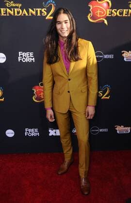 July 11, 2017 - Hollywood, CA, United States - 11 July 2017 - Hollywood, California - Booboo Stewart. Disney s Descendants 2 Los Angeles Premiere held at the ArcLight Cinerama Dome in Hollywood. Photo Credit: AdMedia Hollywood United States - ZUMAa123 20170711_zaa_a123_033 Copyright: xBirdiexThompsonx