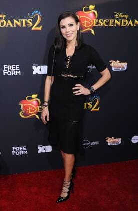 July 11, 2017 - Hollywood, CA, United States - 11 July 2017 - Hollywood, California - Heather Dubrow. Disney s Descendants 2 Los Angeles Premiere held at the ArcLight Cinerama Dome in Hollywood. Photo Credit: AdMedia Hollywood United States - ZUMAa123 20170711_zaa_a123_123 Copyright: xBirdiexThompsonx