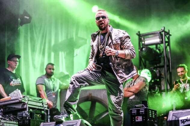 Kollegah live auf dem Splash! Festival 2017 auf der Halbinsel Ferropolis. Gräfenhainchen, 07.07.2017 Foto:xM.xPatzigx xFuturexImage