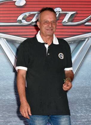 Foto IPP Gioia Botteghi Roma 12 07 2017 presentazione del film di animazione Cars 3 nella foto il comico Marco Della Noce doppiatore della versione italiana  0