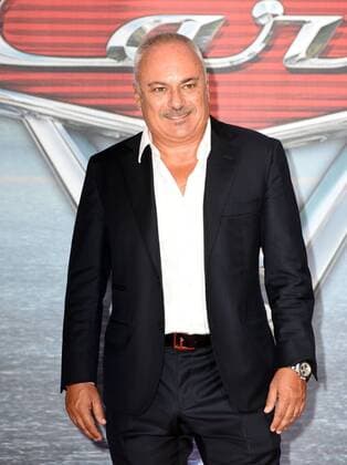 Foto IPP Gioia Botteghi Roma 12 07 2017 presentazione del film di animazione Cars 3 nella foto il giornalista sportivo Gianfranco Mazzoni doppiatore della versione italiana  0