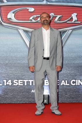 Foto IPP Gioia Botteghi Roma 12 07 2017 presentazione del film di animazione Cars 3 nella foto l ex pilota e commentatore sportivo Ivan Capelli doppiatore della versione italiana  0
