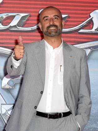 Foto IPP Gioia Botteghi Roma 12 07 2017 presentazione del film di animazione Cars 3 nella foto l ex pilota e commentatore sportivo Ivan Capelli doppiatore della versione italiana  0