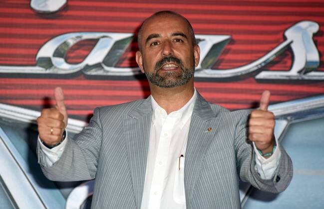 Foto IPP Gioia Botteghi Roma 12 07 2017 presentazione del film di animazione Cars 3 nella foto l ex pilota e commentatore sportivo Ivan Capelli doppiatore della versione italiana  0