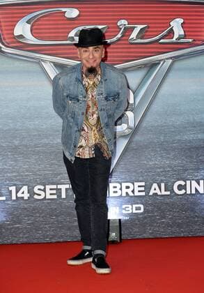 Foto IPP Gioia Botteghi Roma 12 07 2017 presentazione del film di animazione Cars 3 nella foto il rapper J-Ax (Alessandro Aleotti) doppiatore della versione italiana  0