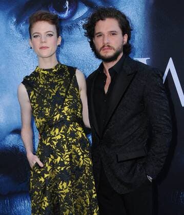 July 12, 2017 - Los Angeles, CA, United States - 12 July 2017 - Los Angeles, California - Rose Leslie, Kit Harrington. HBO s Game of Thrones Season 7 Los Angeles Premiere held at The Music Center s Walt Disney Concert Hall in Los Angeles. Photo Credit: AdMedia Los Angeles United States - ZUMAa123 20170712_zaa_a123_168 Copyright: xBirdiexThompsonx
