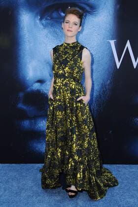 July 12, 2017 - Los Angeles, CA, United States - 12 July 2017 - Los Angeles, California - Rose Leslie. HBO s Game of Thrones Season 7 Los Angeles Premiere held at The Music Center s Walt Disney Concert Hall in Los Angeles. Photo Credit: AdMedia Los Angeles United States - ZUMAa123 20170712_zaa_a123_172 Copyright: xBirdiexThompsonx