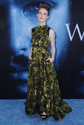 July 12, 2017 - Los Angeles, CA, United States - 12 July 2017 - Los Angeles, California - Rose Leslie. HBO s Game of Thrones Season 7 Los Angeles Premiere held at The Music Center s Walt Disney Concert Hall in Los Angeles. Photo Credit: AdMedia Los Angeles United States - ZUMAa123 20170712_zaa_a123_177 Copyright: xBirdiexThompsonx