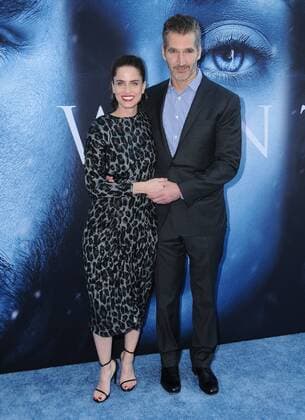 July 12, 2017 - Los Angeles, CA, United States - 12 July 2017 - Los Angeles, California - Amanda Peet, David Benioff. HBO s Game of Thrones Season 7 Los Angeles Premiere held at The Music Center s Walt Disney Concert Hall in Los Angeles. Photo Credit: AdMedia Los Angeles United States - ZUMAa123 20170712_zaa_a123_410 Copyright: xBirdiexThompsonx