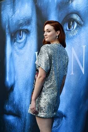 July 12, 2017 - Los Angeles, California, U.S - Sophie Turner arrives at the Premiere Of HBO s Game Of Thrones Season 7 at Walt Disney Concert Hall on July 12, 2017 in Los Angeles, California. Los Angeles U.S. - ZUMAg199 20170712_zap_g199_057 Copyright: xMichaelxGouldingx