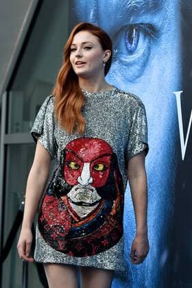 July 12, 2017 - Los Angeles, California, U.S - Sophie Turner arrives at the Premiere Of HBO s Game Of Thrones Season 7 at Walt Disney Concert Hall on July 12, 2017 in Los Angeles, California. Los Angeles U.S. - ZUMAg199 20170712_zap_g199_056 Copyright: xMichaelxGouldingx