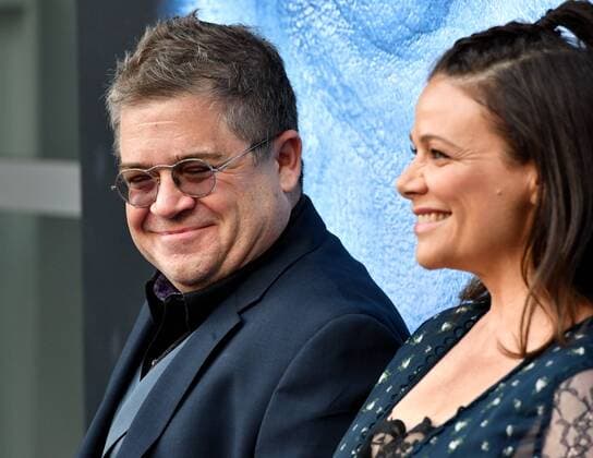 July 12, 2017 - Los Angeles, California, U.S - Actor Meredith Salenger and comedian Patton Oswalt at the Los Angeles Premiere for the seventh season of HBO s Game Of Thrones at Walt Disney Concert Hall on July 12, 2017 in Los Angeles, California. Los Angeles U.S. - ZUMAg199 20170712_zap_g199_045 Copyright: xMichaelxGouldingx