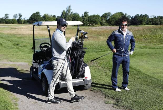 Prince Daniel participates in Victoria Golf Tournament, Öland, Sweden 2017-07-13 Daniel Westling Borgholm Sweden  532735