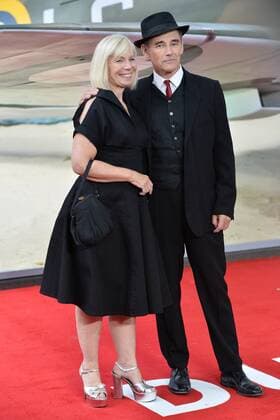 July 13, 2017 - London, London, UK - London, UK. CLAIRE VAN KAMPEN and SIR MARK RYLANCE attends the Dunkirk World Film Premiere. London UK  - ZUMAl94_ 20170713_zaf_l94_029 Copyright: xRayxTangx