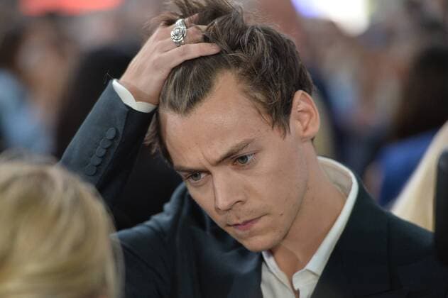 July 13, 2017 - London, London, UK - London, UK. HARRY STYLES attends the Dunkirk World Film Premiere. London UK  - ZUMAl94_ 20170713_zaf_l94_047 Copyright: xRayxTangx