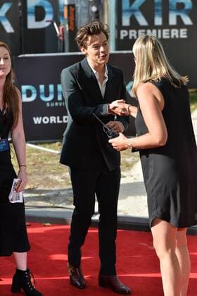 July 13, 2017 - London, London, UK - London, UK. HARRY STYLES attends the Dunkirk World Film Premiere. London UK  - ZUMAl94_ 20170713_zaf_l94_054 Copyright: xRayxTangx