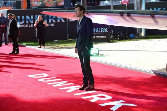 July 13, 2017 - London, London, UK - London, UK. HARRY STYLES attends the Dunkirk World Film Premiere. London UK  - ZUMAl94_ 20170713_zaf_l94_051 Copyright: xRayxTangx