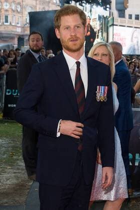 July 13, 2017 - London, London, UK - HRH Prince Harry attends the Dunkirk World Film Premiere. London UK  - ZUMAt138 20170713_zap_t138_008 Copyright: xRayxTangx