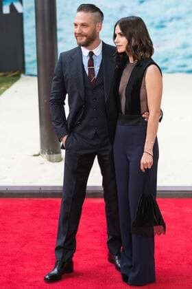 July 13, 2017 - London, London, UK - Tom Hardy and Charlotte Riley attends the Dunkirk World Film Premiere. London UK  - ZUMAt138 20170713_zap_t138_032 Copyright: xRayxTangx