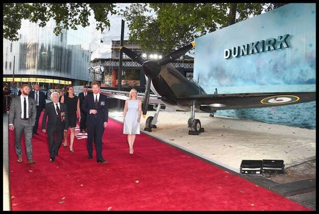 . 13 07 2017. London, United Kingdom. Prince Harry Dunkirk veterans. Prince Harry arrives at the Dunkirk World Premiere at Odeon Leicester Square on July 13, 2017 in London, England  xi-Imagesx xPoolx IIM-15567-0023