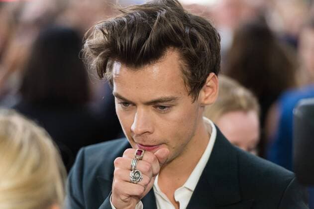 July 13, 2017 - London, London, UK - Harry Styles of pop group One Direction attends the Dunkirk World Film Premiere. London UK  - ZUMAt138 20170713_zap_t138_024 Copyright: xRayxTangx