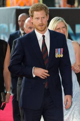 July 13, 2017 - London, London, UK - HRH Prince Harry attends the Dunkirk World Film Premiere. London UK  - ZUMAt138 20170713_zap_t138_006 Copyright: xRayxTangx
