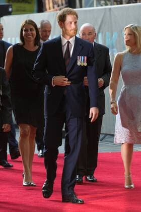 July 13, 2017 - London, London, UK - HRH Prince Harry attends the Dunkirk World Film Premiere. London UK  - ZUMAt138 20170713_zap_t138_003 Copyright: xRayxTangx